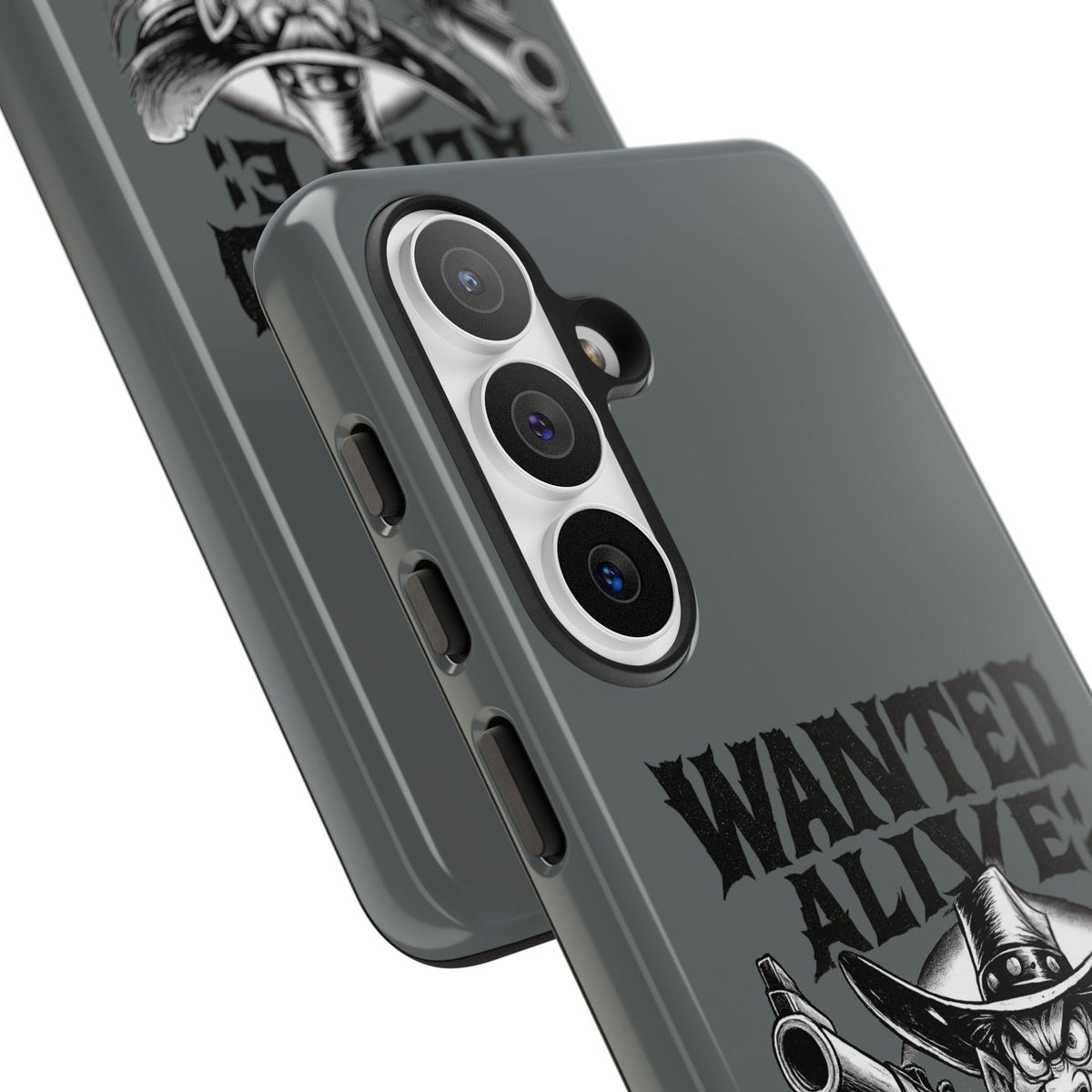 Phone Case — "Wanted Alive!" Cowboy Chewin' Tobacco Graphic