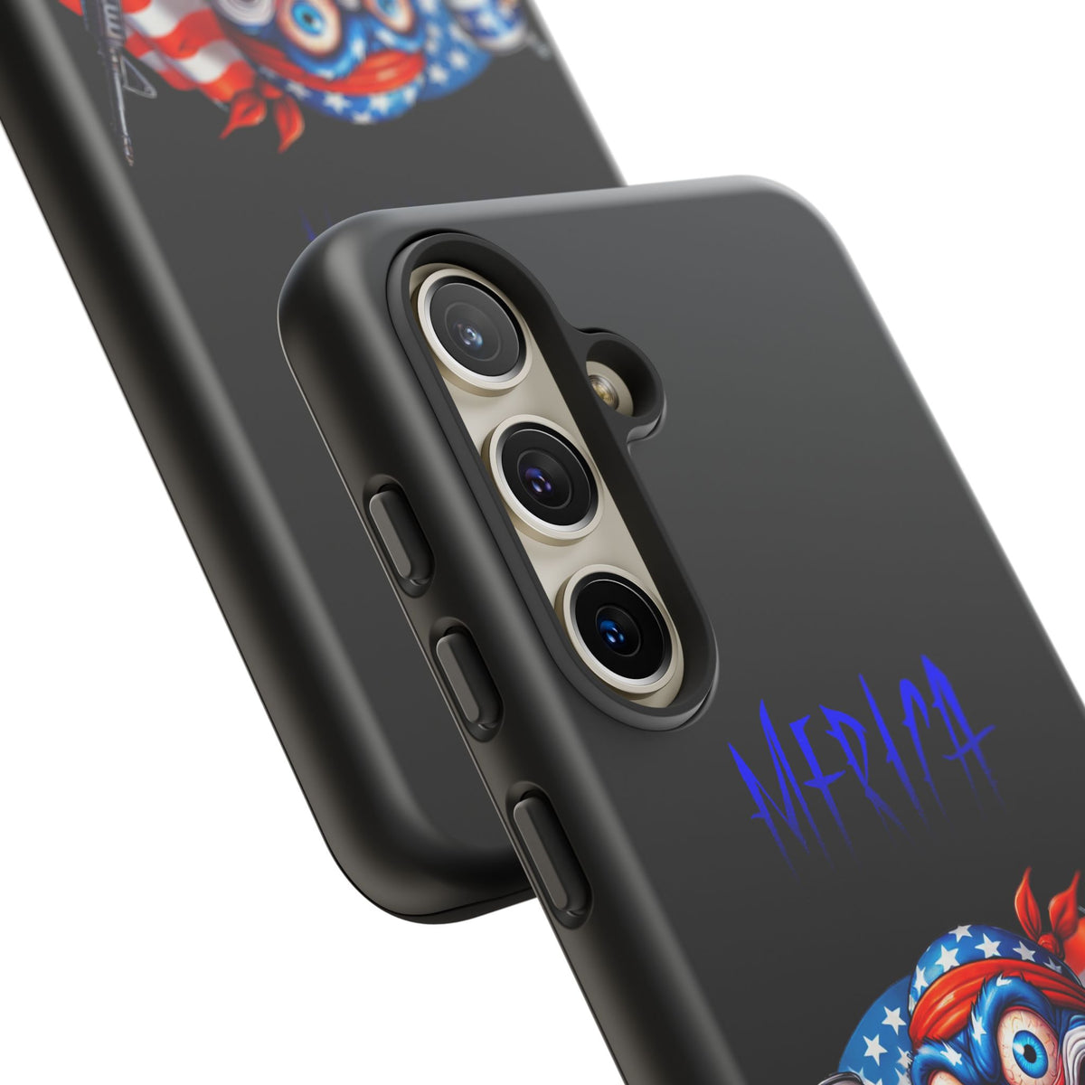 Phone Case — Patriotic 'Merica Clown with Flag, Beer & Rifle