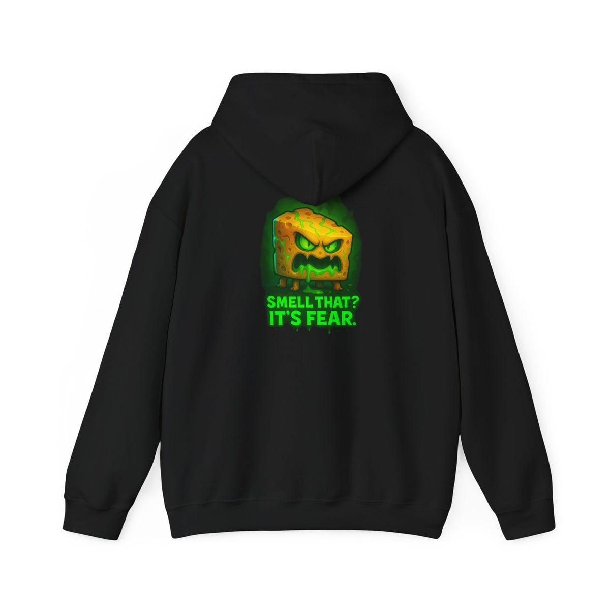 Fear Scent Hoodie — 'Smell That? It's Fear' Spooky Pumpkin Graphic Hoodie