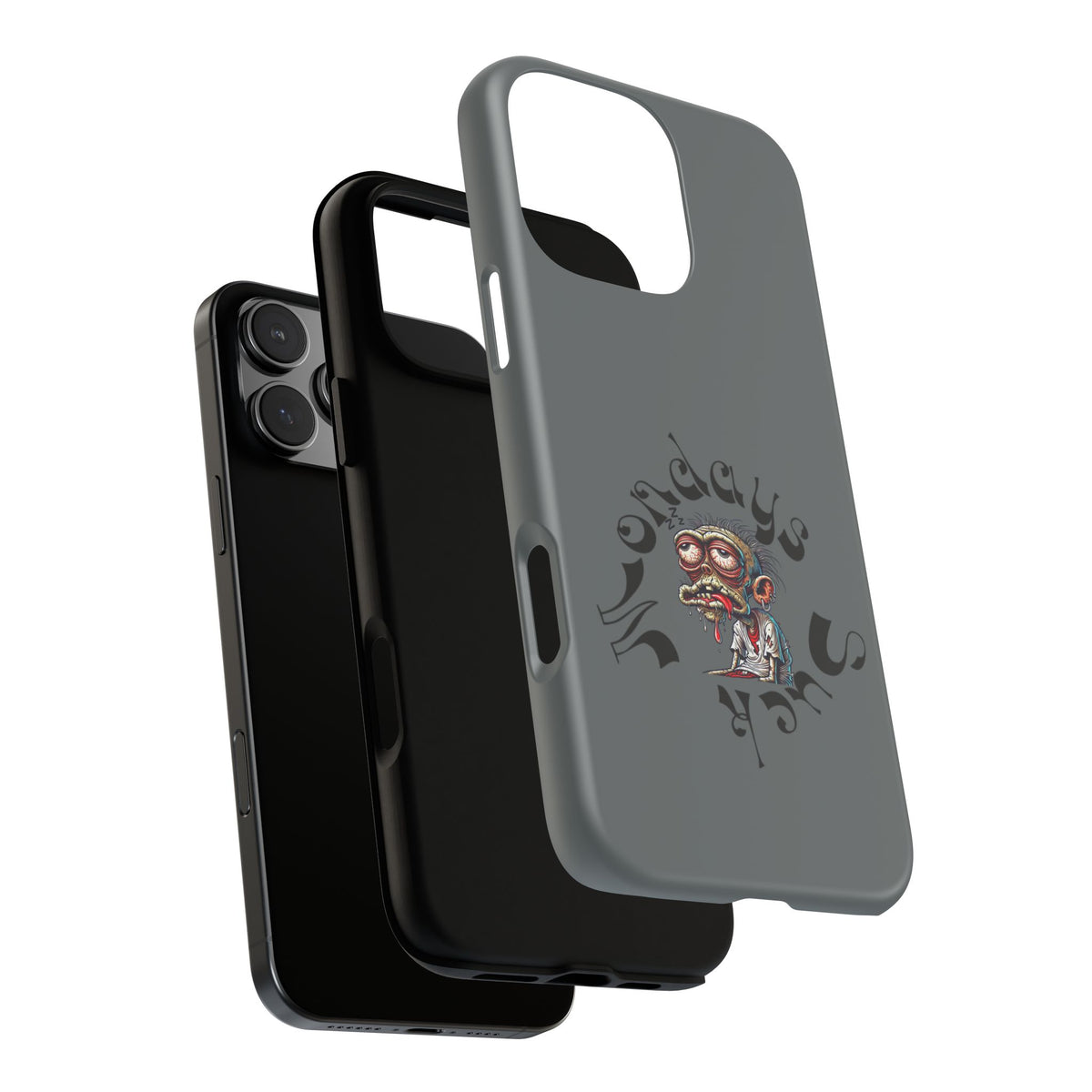 Phone Case — 'Nobody Sucks' Grunge Monster Protective Case