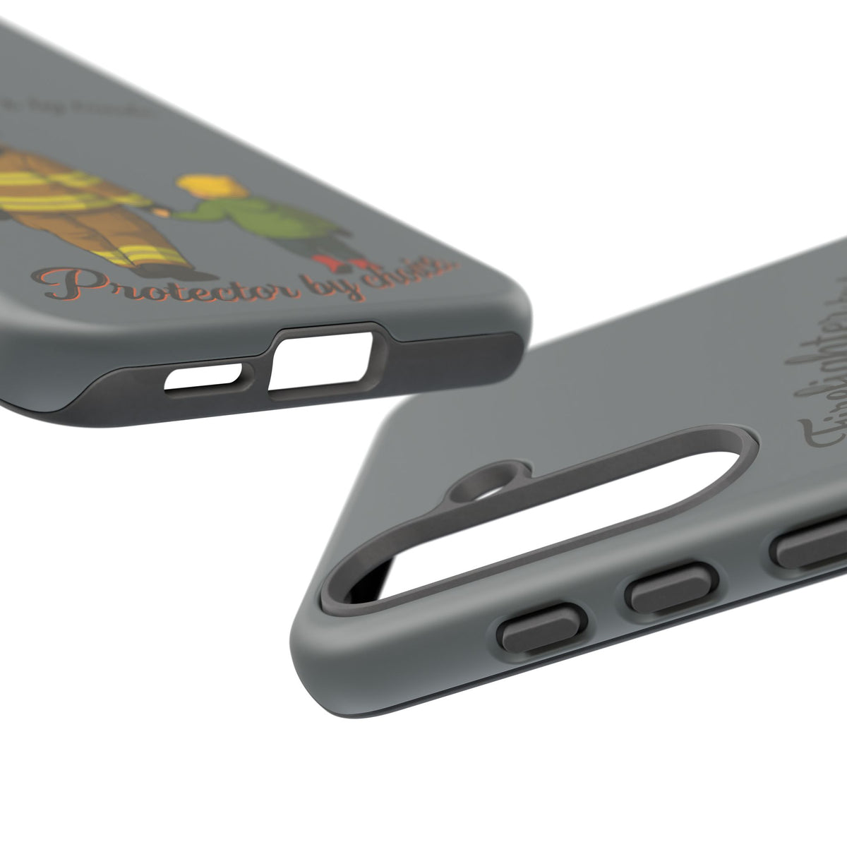 Firefighter Protector Phone Case — “Firefighter by trade, Protector by choice”
