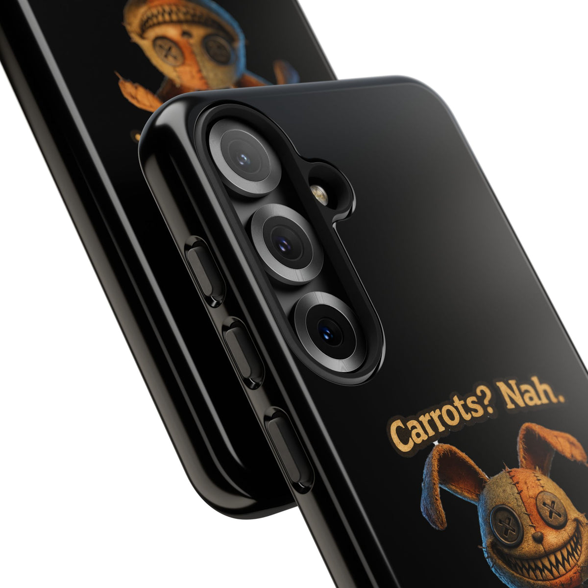 Phone Case — Creepy Bunny "Carrots? Nah. I crave screams." Horror iPhone Case