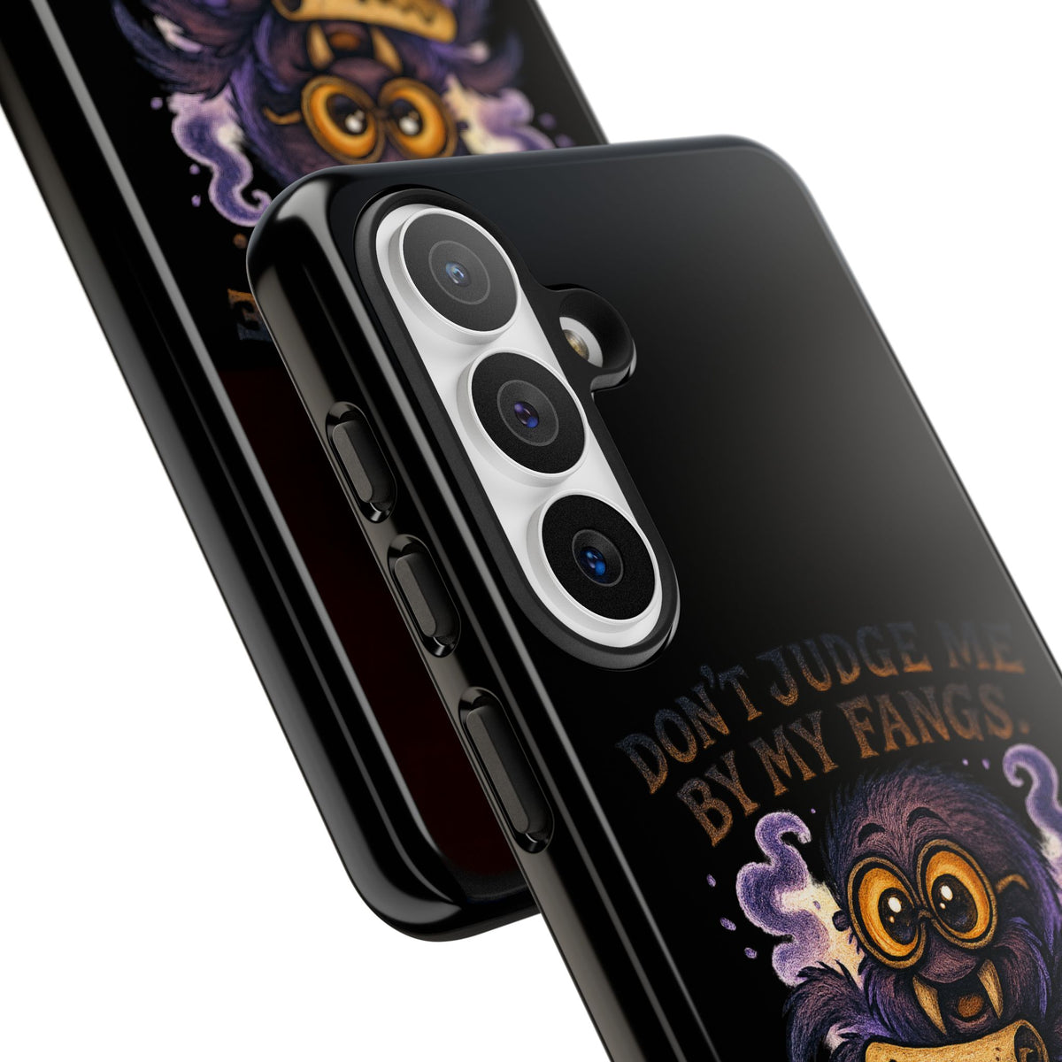 Phone Case — Fiery One-Eyed Demon with "I See Your Soul... And It's Disappointing"