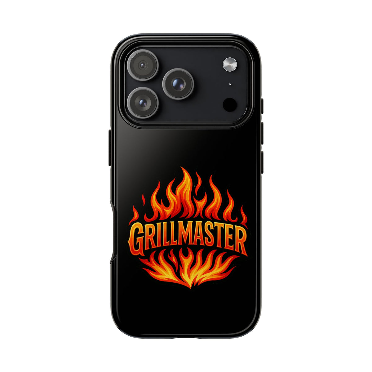 Grillmaster Phone Case — Flame Logo Protective iPhone Cover
