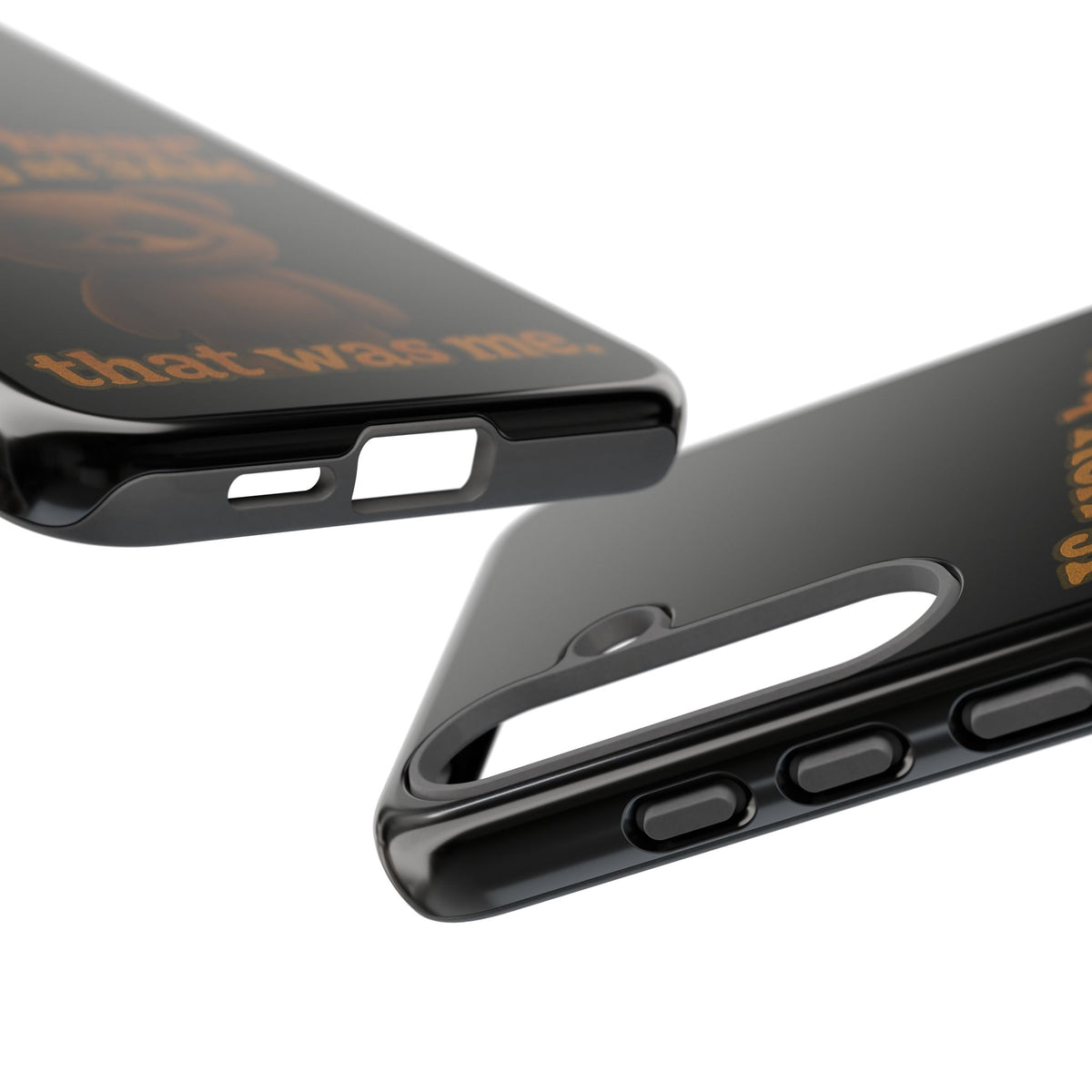 Phone Case — Creepy Teddy Design: "If you hear giggling at 3AM, that was me."