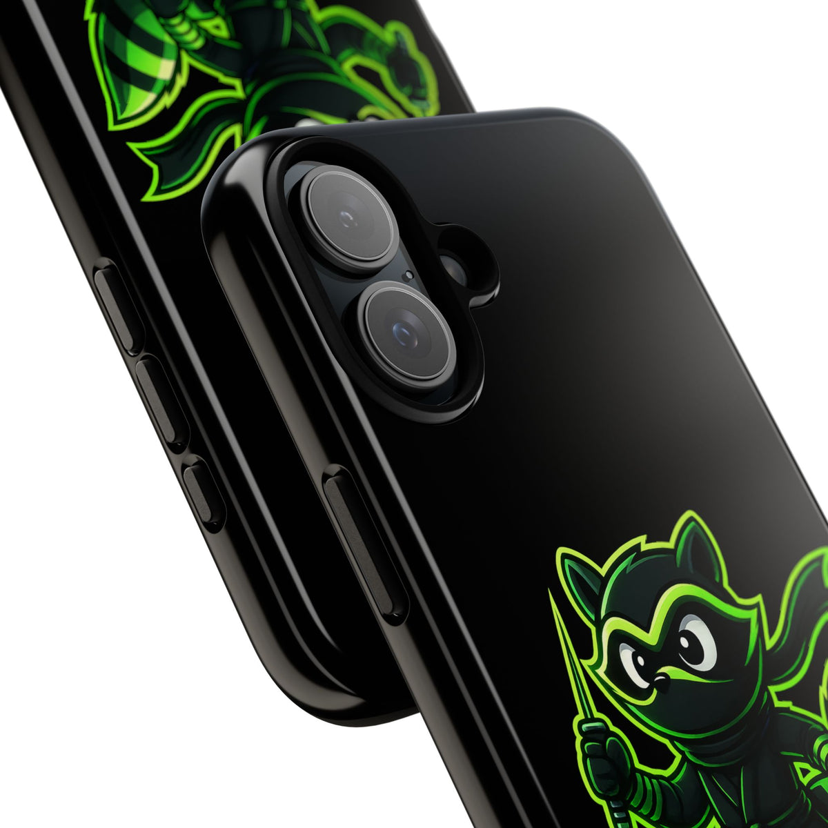 Raccoon Ninja Phone Case — "I Came. I Saw. I Raccooned." Protective iPhone Cover