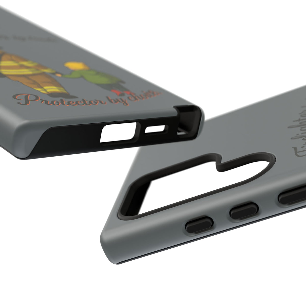 Firefighter Protector Phone Case — “Firefighter by trade, Protector by choice”