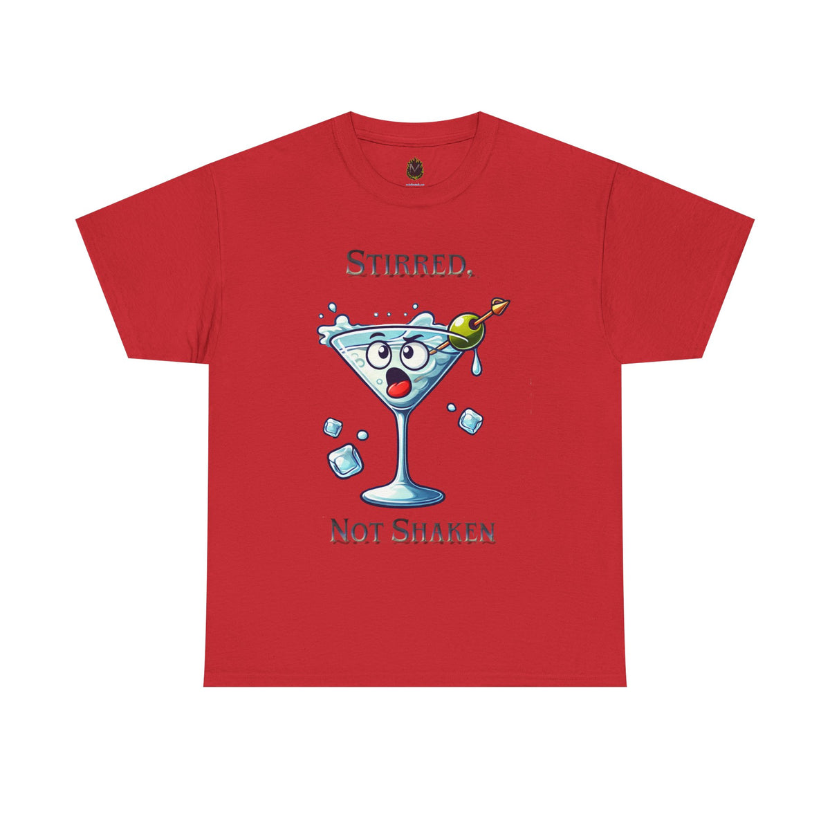 "Stirred, Not Shaken" Funny Martini