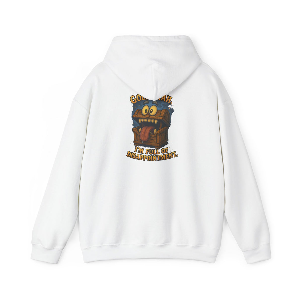 Hoodie — Vintage Cartoon Monster 'Good Night' Graphic Pullover