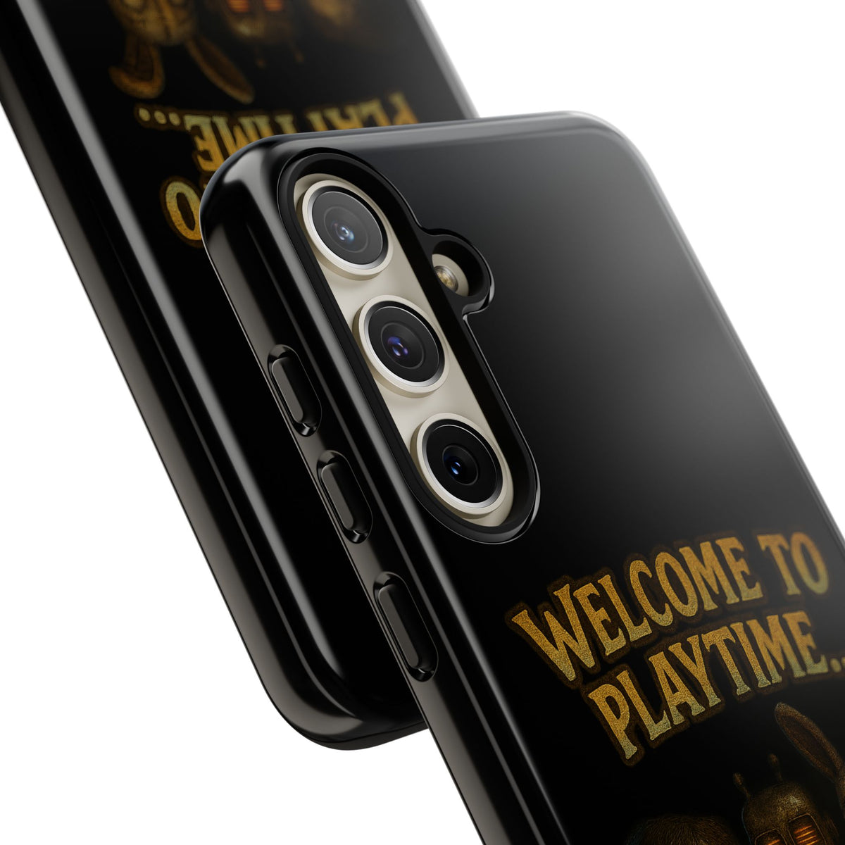 Phone Case — "Welcome to Playtime... Permanently." Horror Game Character Protective Case
