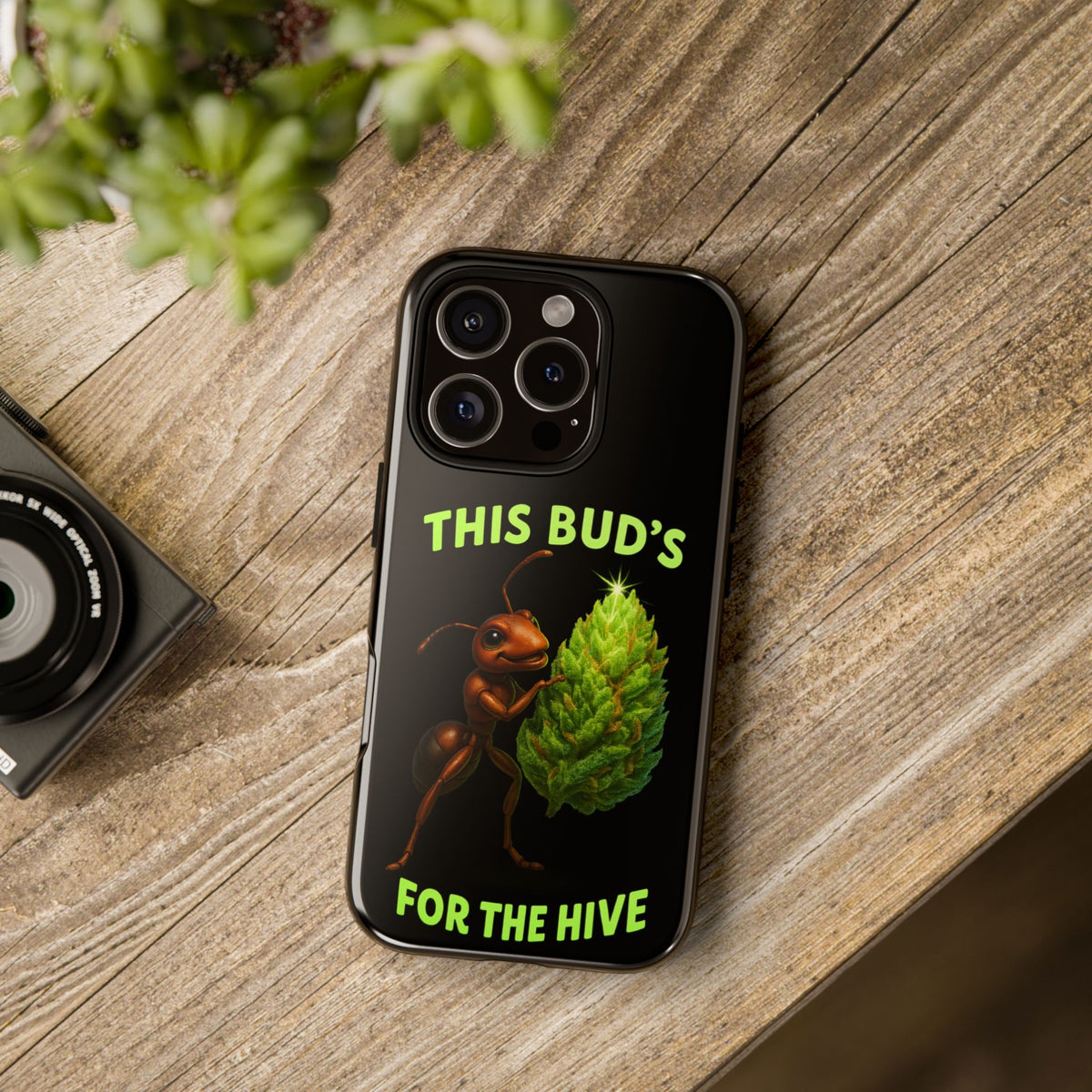 Phone Case — "This Bud's For The Hive" Ant & Hop Design