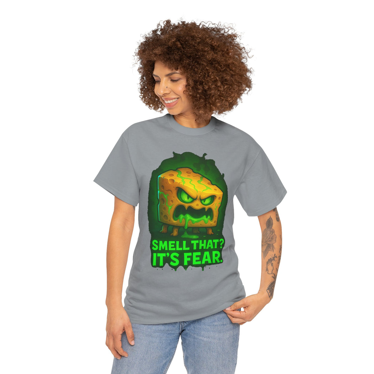 Smelly Cheese Monster T-Shirt | Smell That? It's Fear