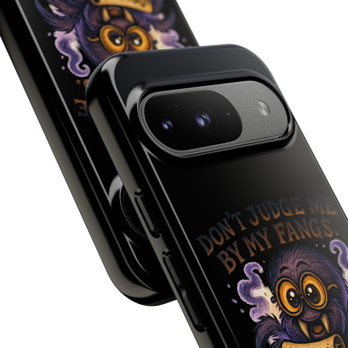 Phone Case — Fiery One-Eyed Demon with "I See Your Soul... And It's Disappointing"