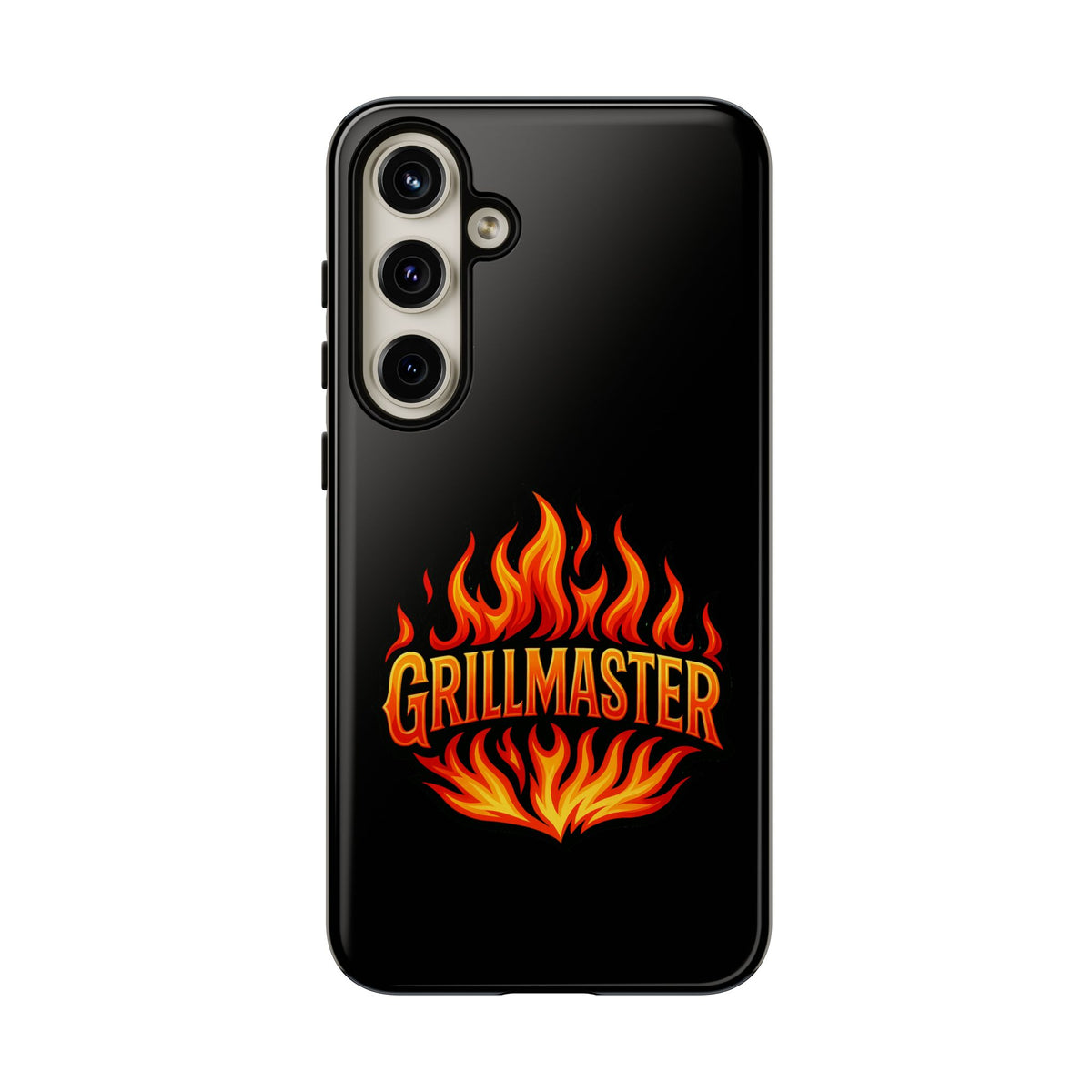 Grillmaster Phone Case — Flame Logo Protective iPhone Cover
