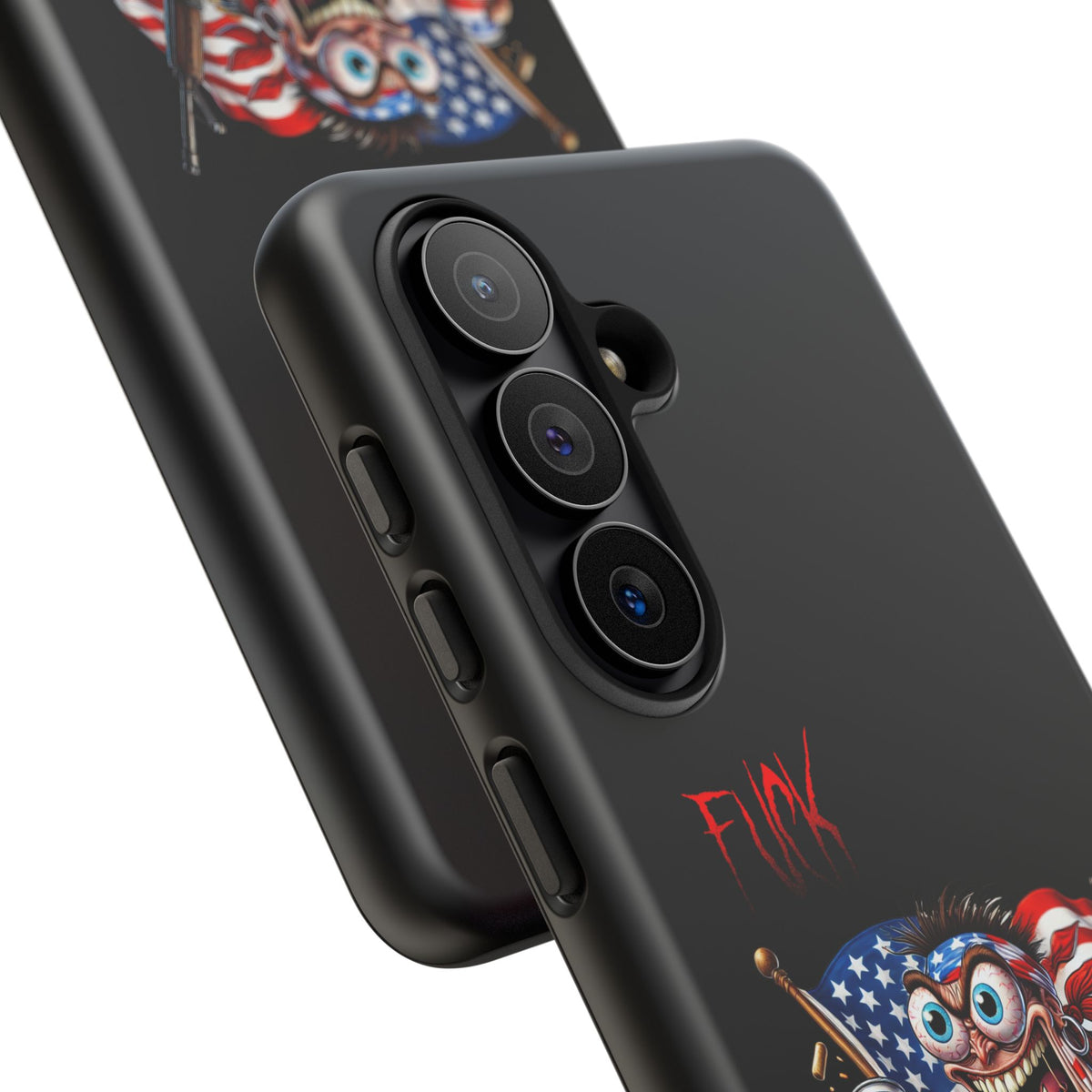 Patriotic Madman Phone Case — 'Funk Yea' USA Flag Tough Case