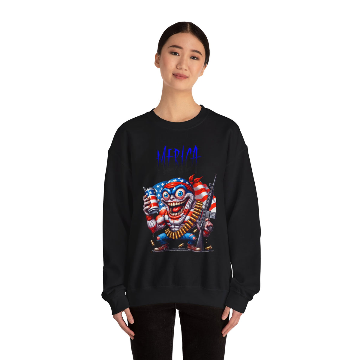 ’Merica Savage Crewneck Sweatshirt