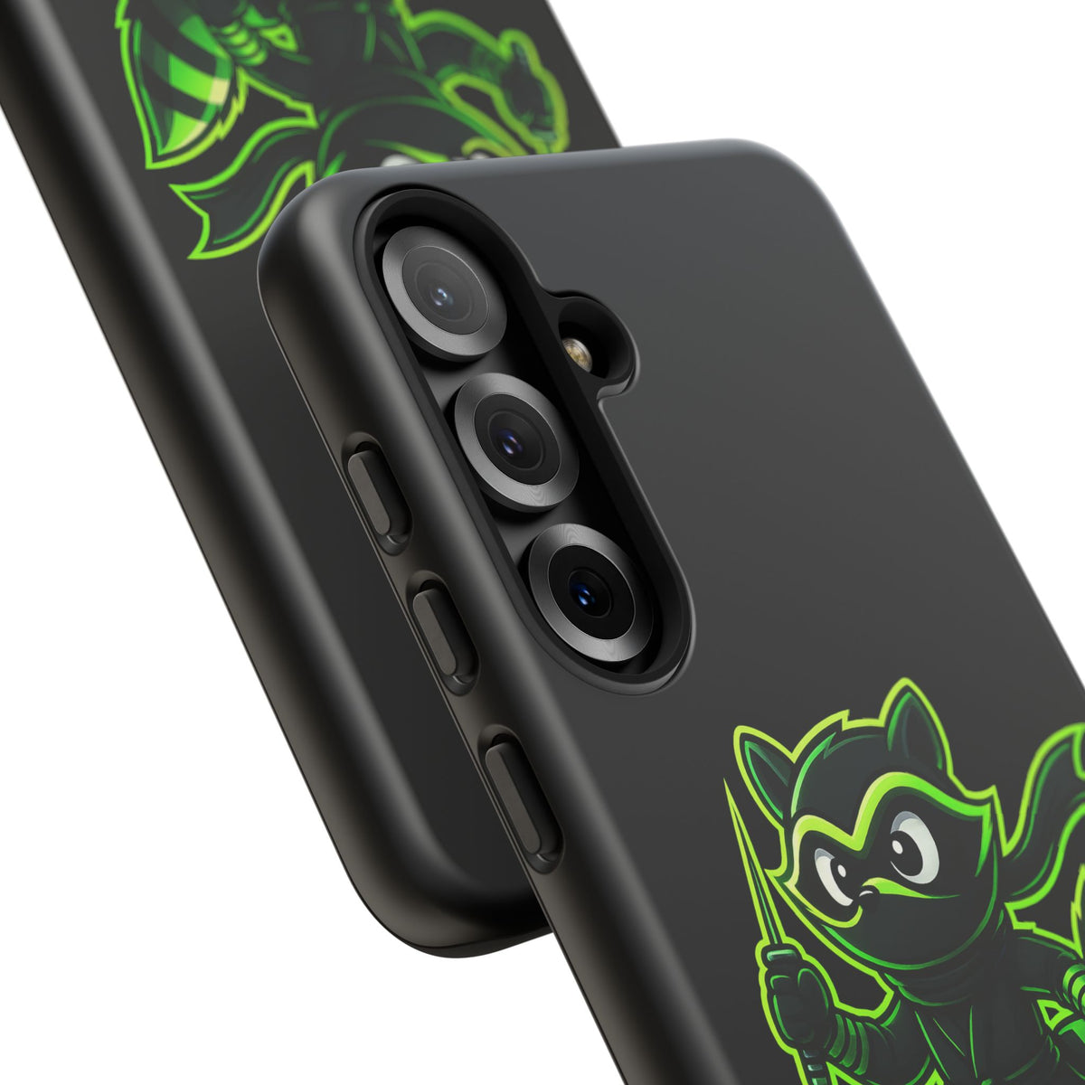Raccoon Ninja Phone Case — "I Came. I Saw. I Raccooned." Protective iPhone Cover