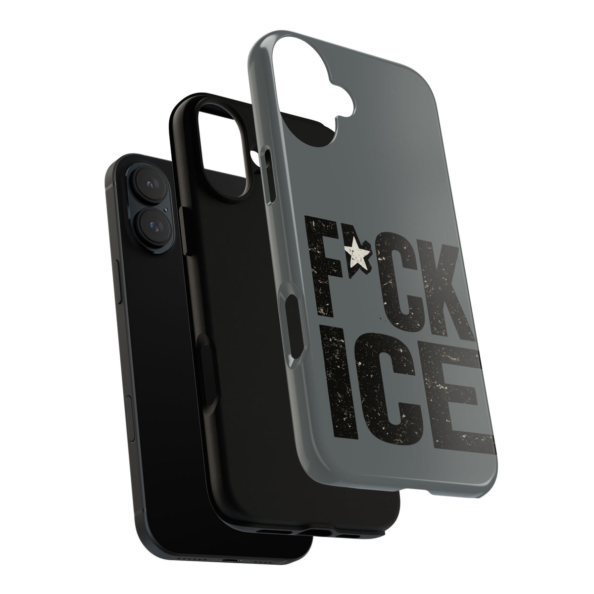 Phone Case — “F*CK ICE” Bold Protest Protective Case