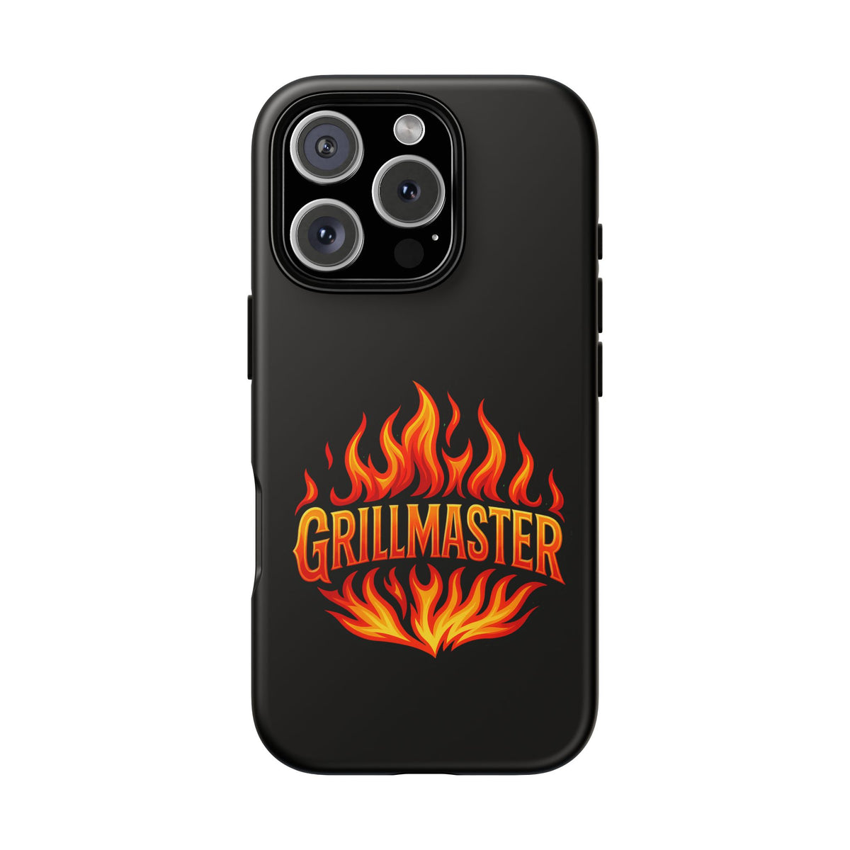 Grillmaster Phone Case — Flame Logo Protective iPhone Cover