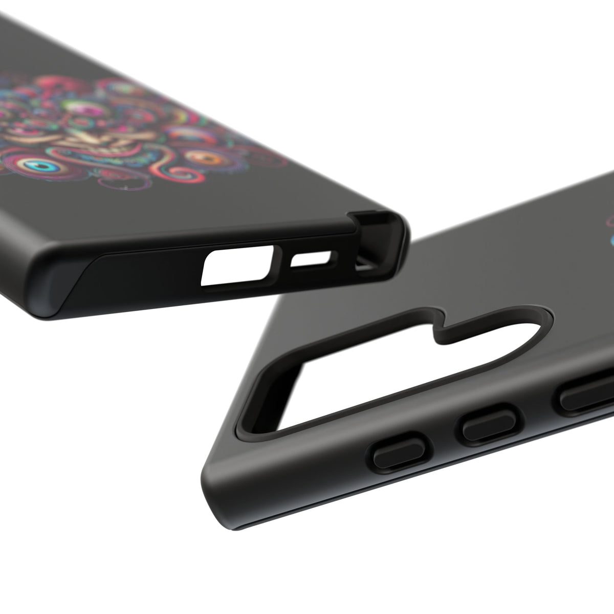Psychedelic Smiling Eye Cluster Phone Case