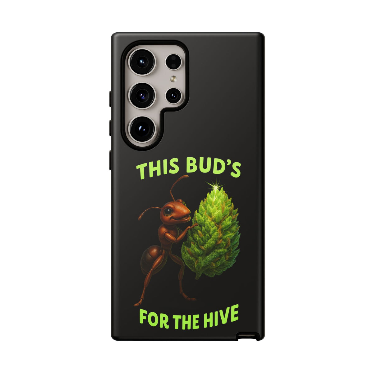 Phone Case — "This Bud's For The Hive" Ant & Hop Design