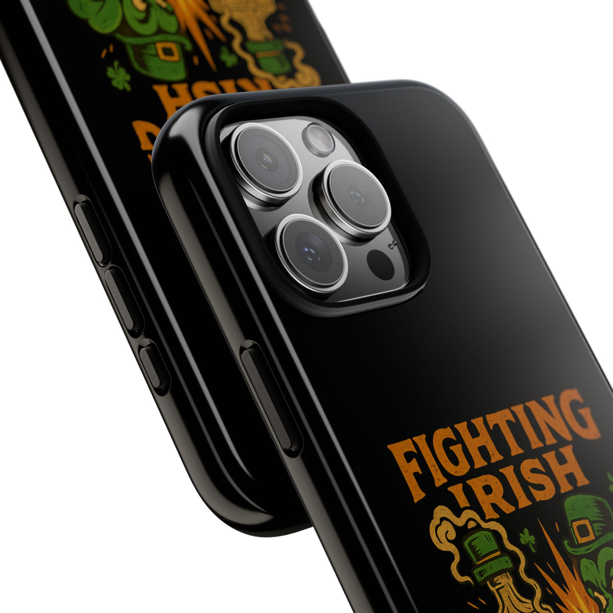 Phone Case — "Fighting Irish: Luck Ran Out, Fists Didn’t" St. Patrick’s Protective Cover