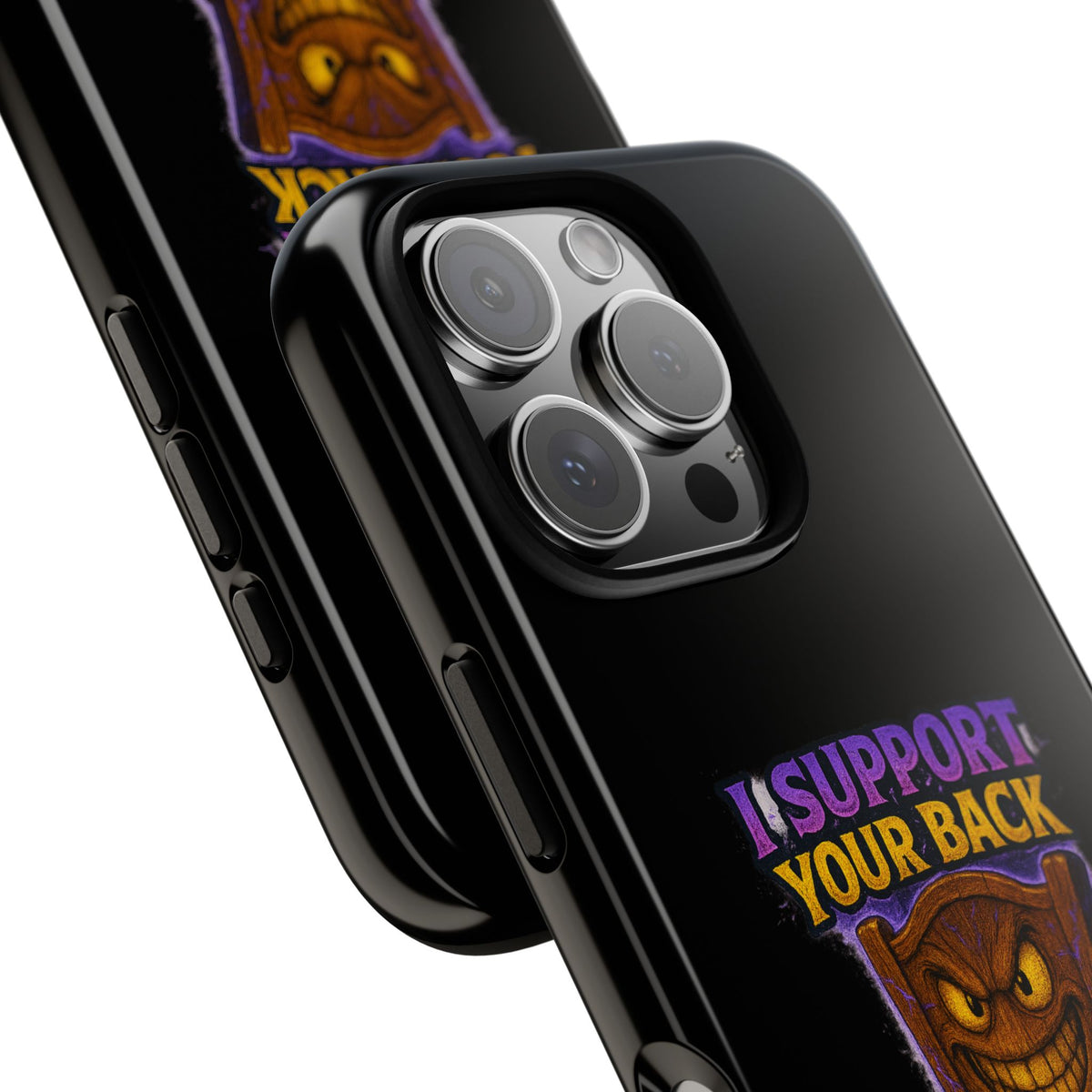 Phone Case — "I Support Your Back and Break Your Will" Funny Creepy Chair Design