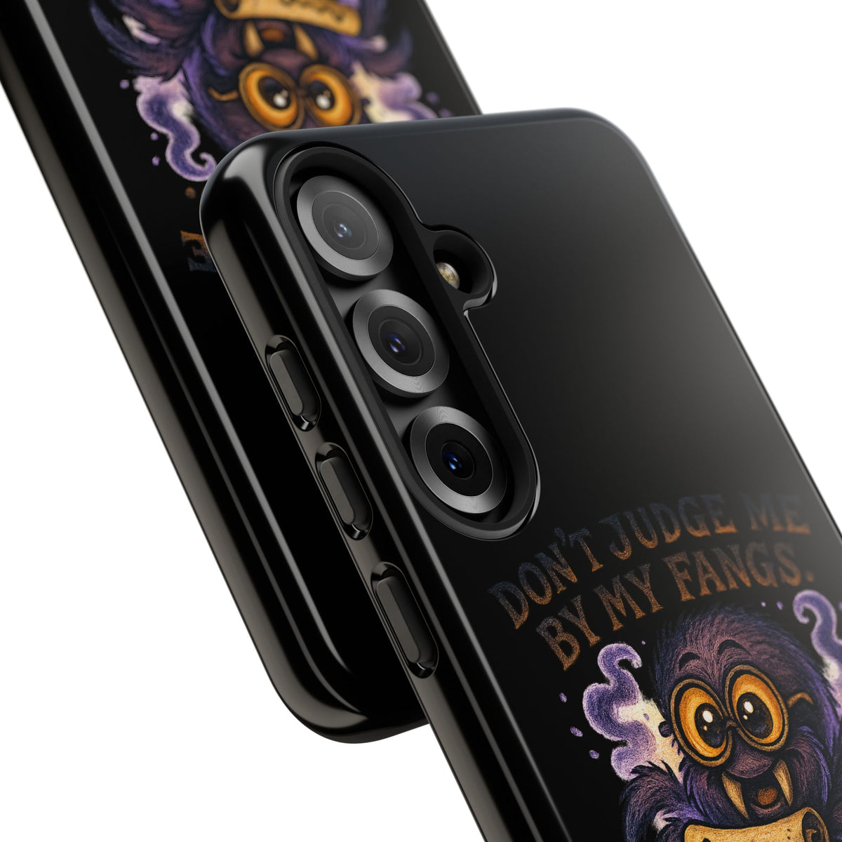 Phone Case — Fiery One-Eyed Demon with "I See Your Soul... And It's Disappointing"