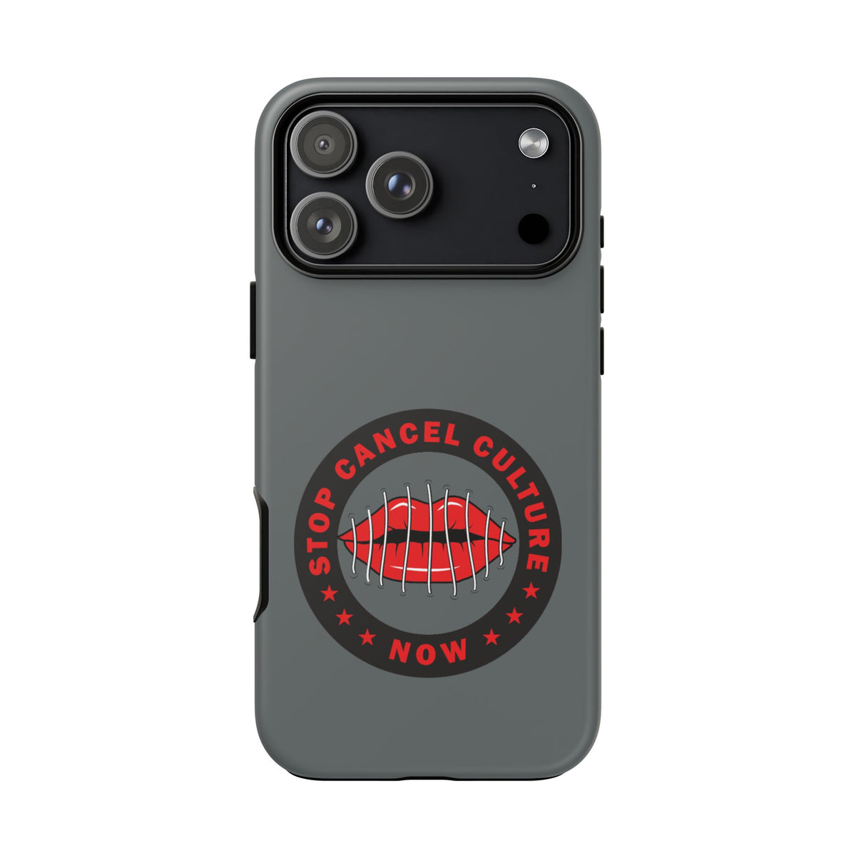 Phone Case — "Stop Cancel Culture Now" Graphic Tough Protective Case