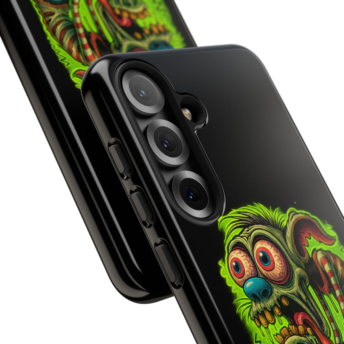 Phone Case — "Educated. Medicated. Elevated." Neon Monster Design