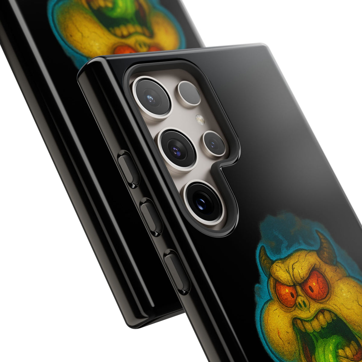 My Diet? Regret & Radioactive Tacos Phone Case — Funny Retro Monster Protective Cover
