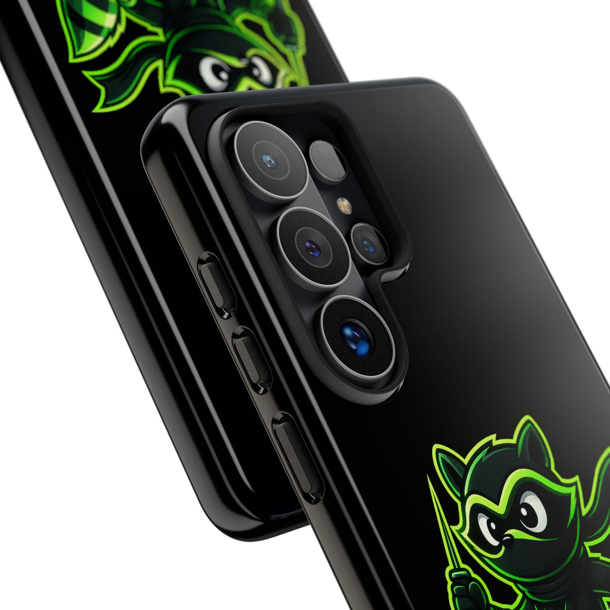 Raccoon Ninja Phone Case — "I Came. I Saw. I Raccooned." Protective iPhone Cover