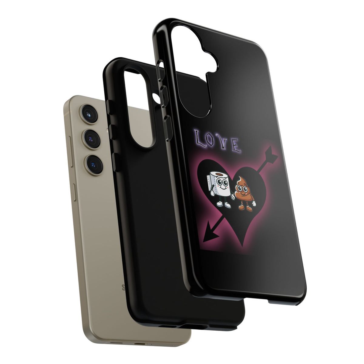 Love Toilet Paper & Poop Phone Case