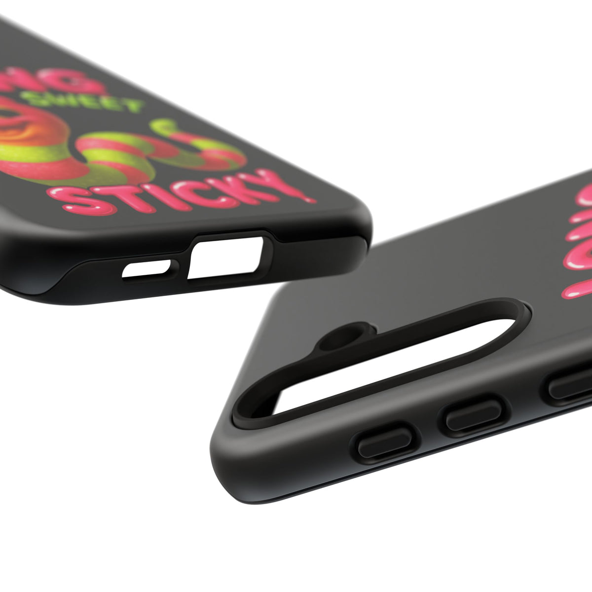 Phone Case — "Long Sweet Sticky" Cute Candy Snake Protective Case