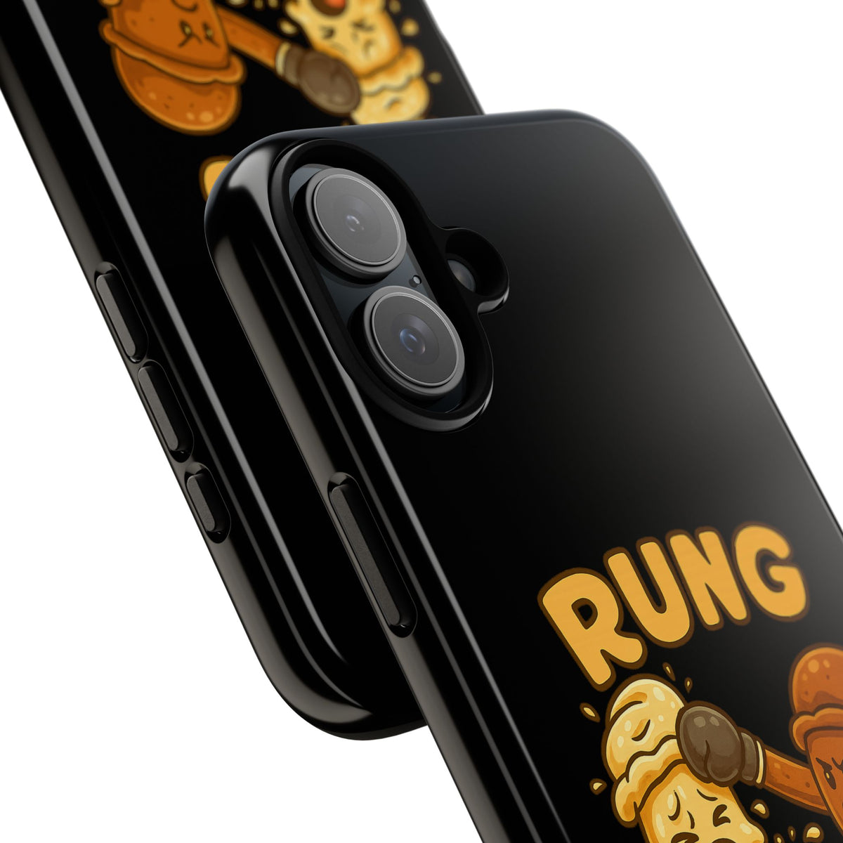 Phone Case — "Rung Bell" Boxing Cartoon Protective Cover