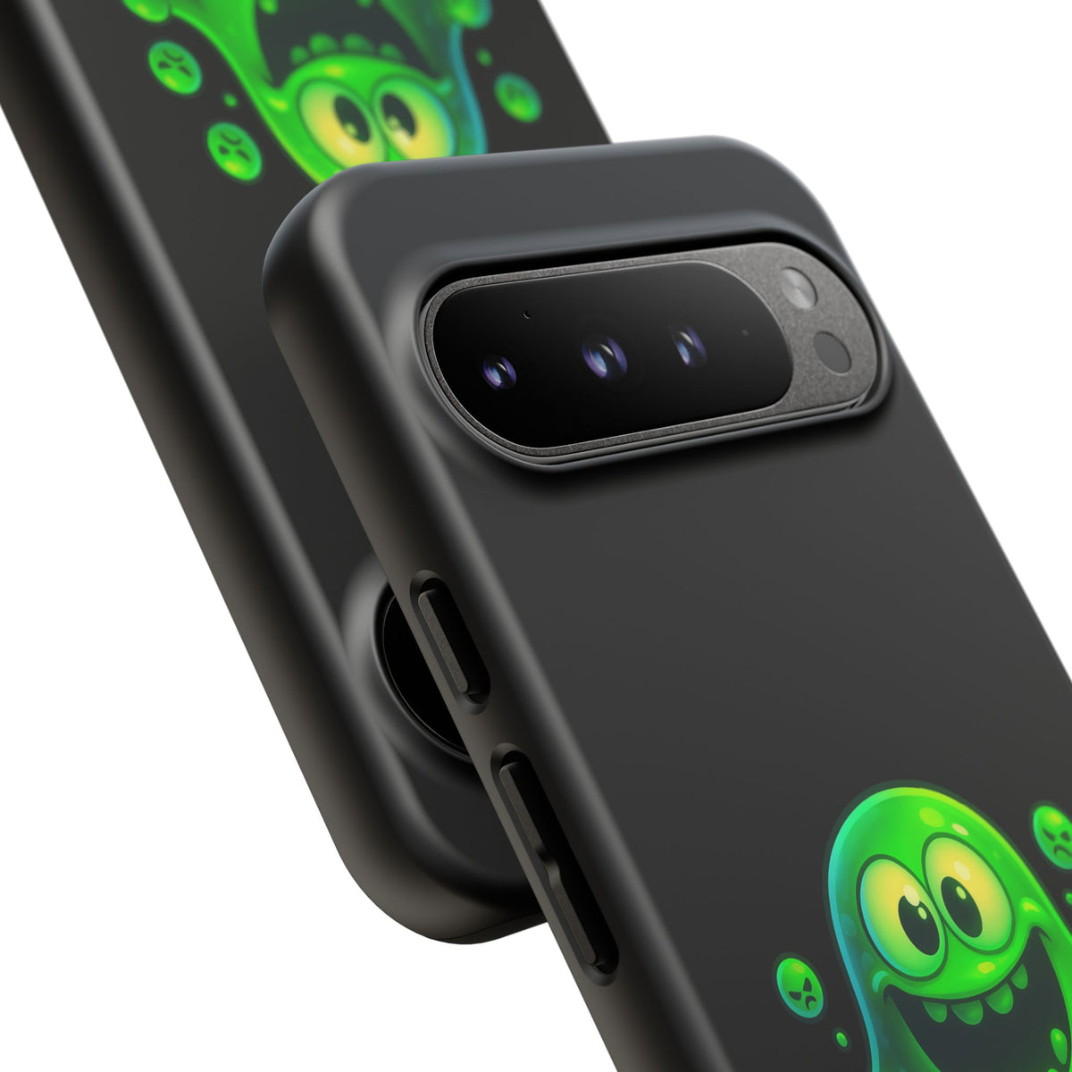 Phone Case — 'Too Cute to Quarantine' Green Monster Protective Cover