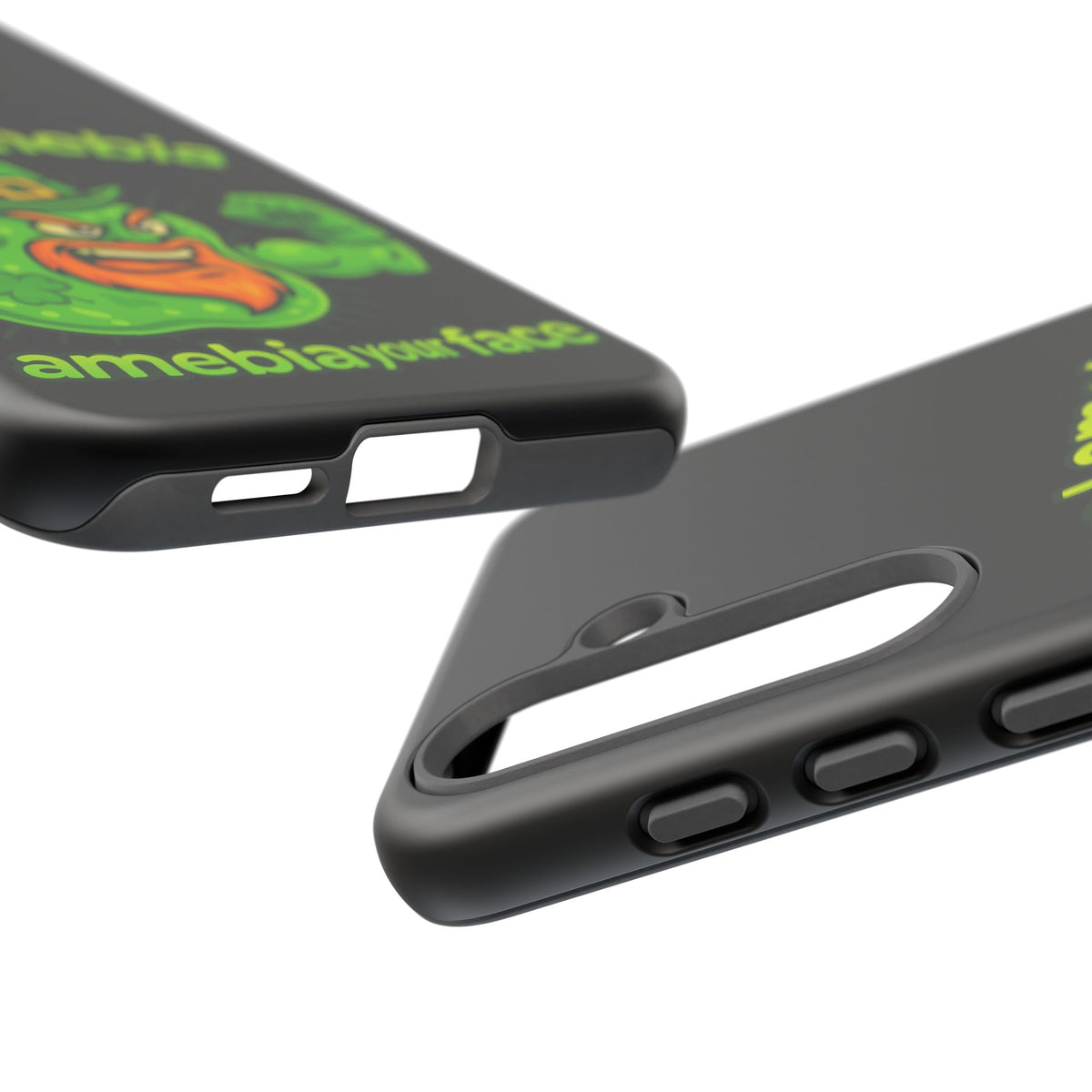 Phone Case – “Yea I Amebia, Amebia Your Face” St. Patrick’s Day Funny Amoeba Design