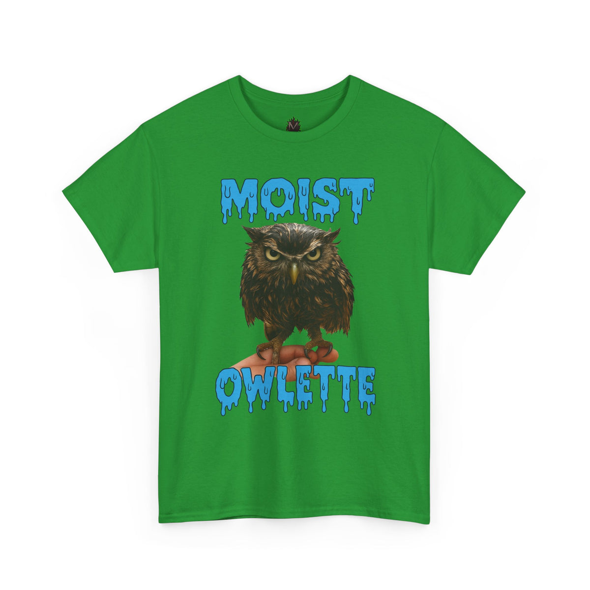 Moist Owlette T-Shirt | Cute Grumpy Owl Graphic