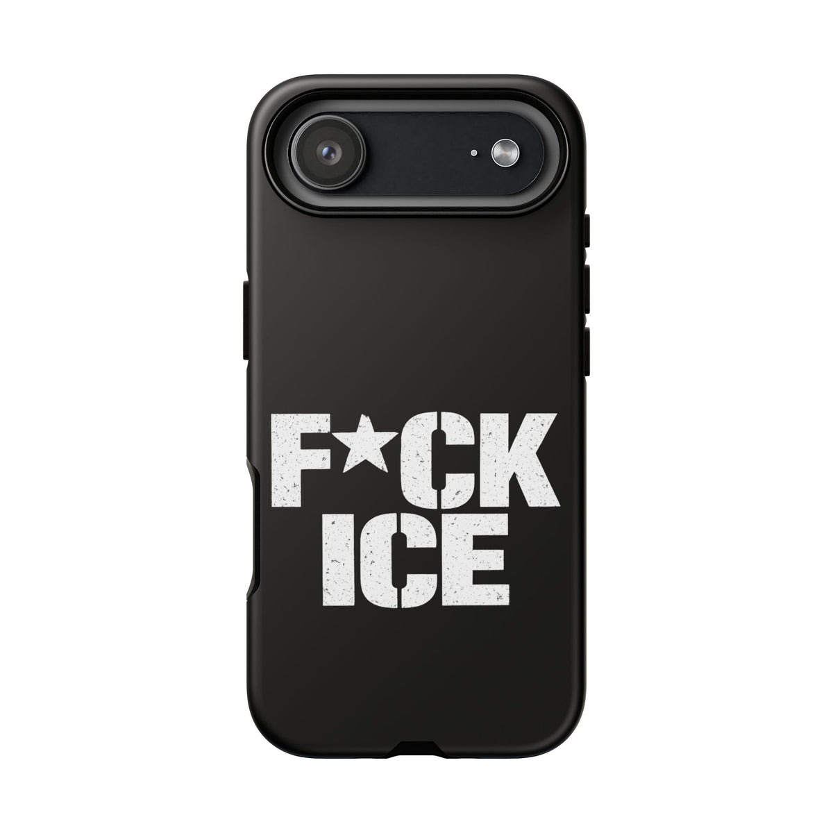 Phone Case — “F*CK ICE” Bold Protest Protective Cover