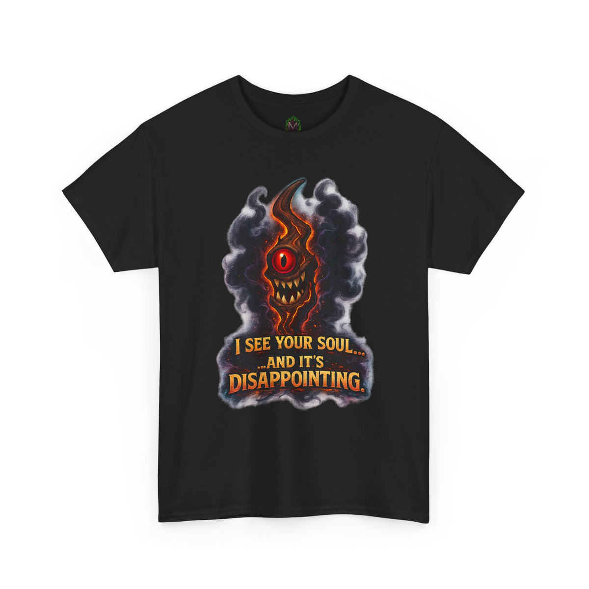 I See Your Soul Demon Eye T-Shirt | Horror Graphic Tee