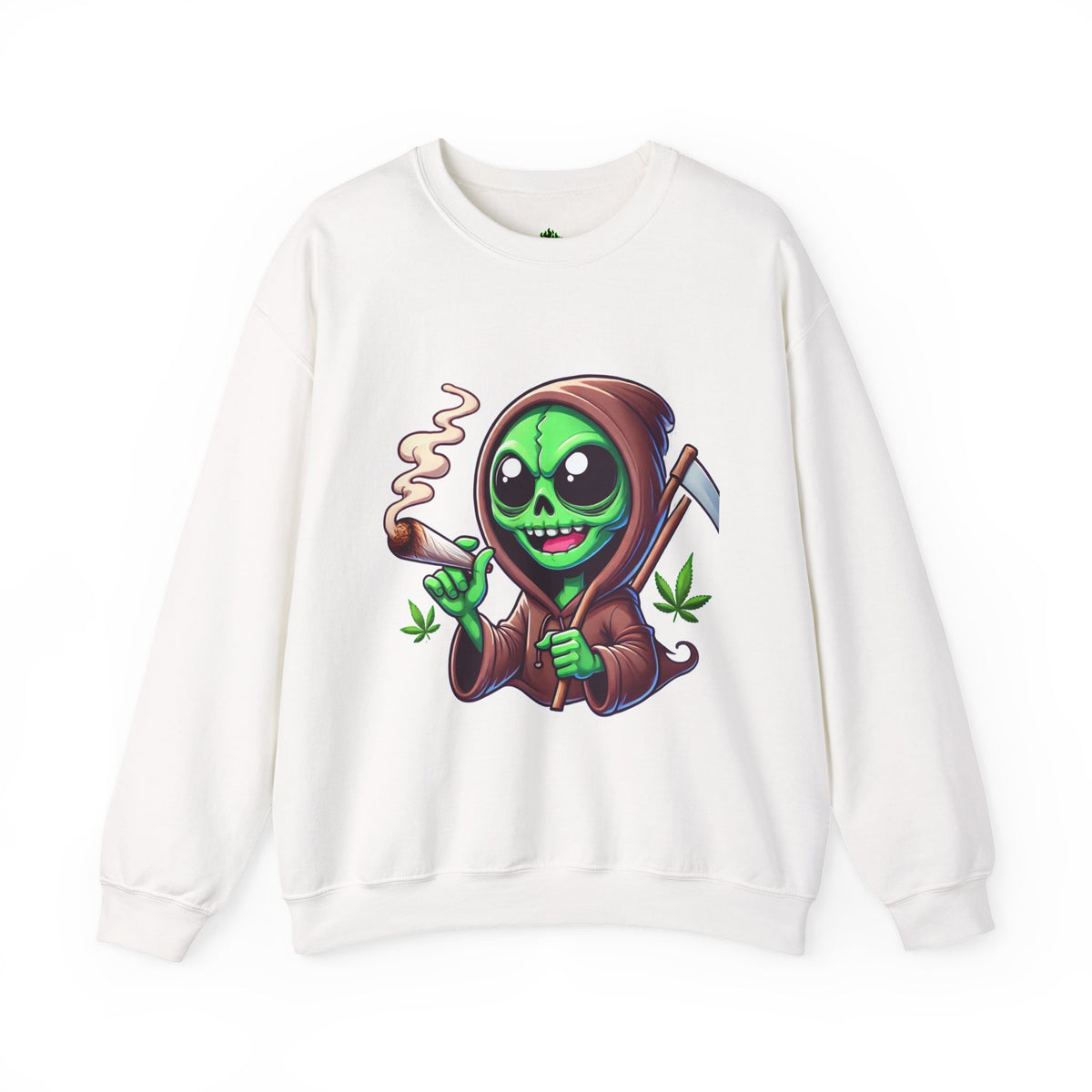 Stoner Reaper Alien Crewneck