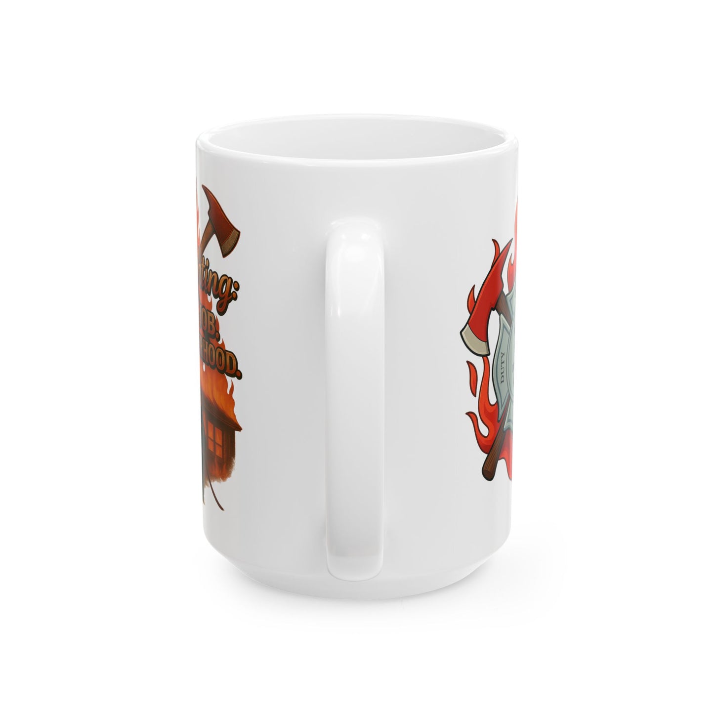 Not a Job, a Brotherhood – Firefighter Unity Mug