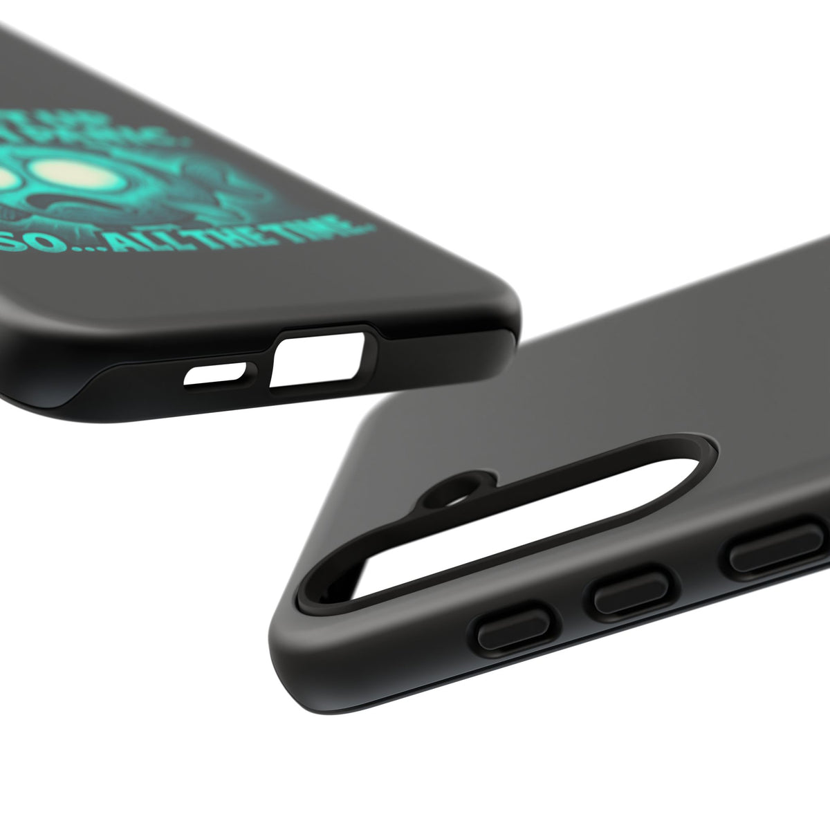 Phone Case — "I Light Up When I Panic" Glow Fish Anxiety Phone Case
