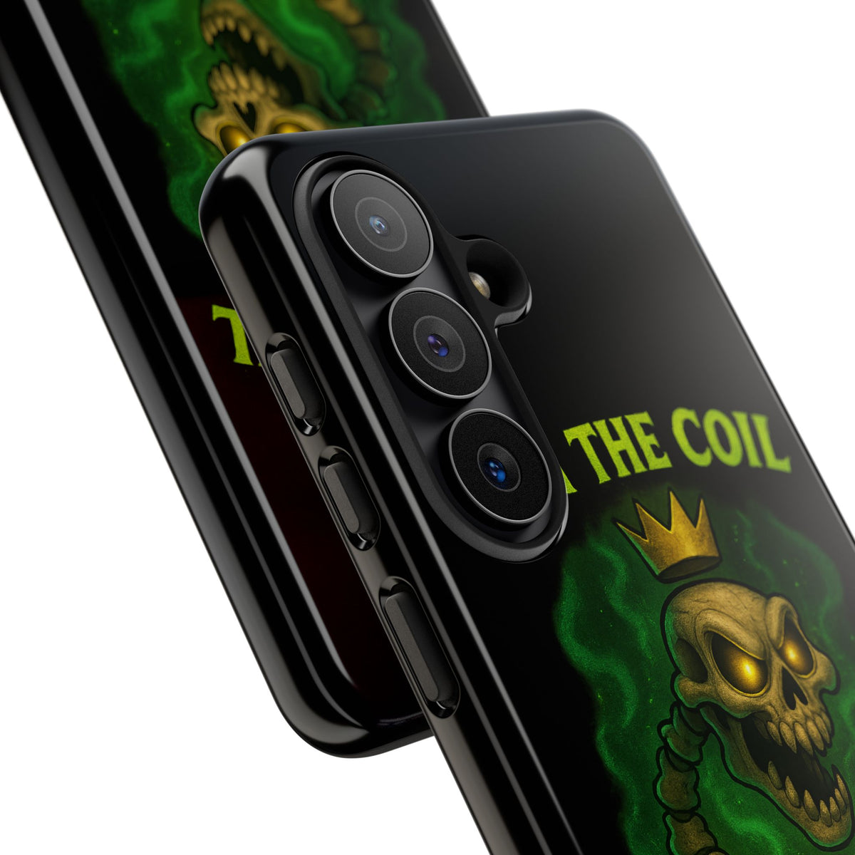 Tough Cases — “I Am The Coil In Your Nightmares” Skull Snake Shockproof Phone Case