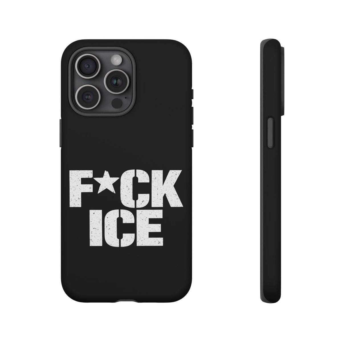 Phone Case — “F*CK ICE” Bold Protest Protective Cover