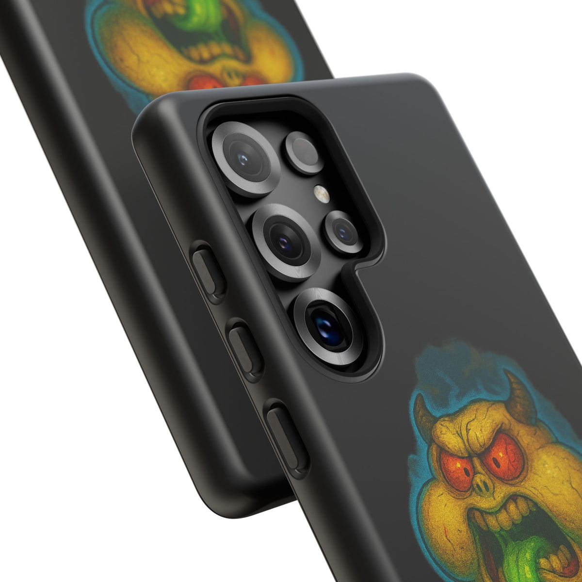 My Diet? Regret & Radioactive Tacos Phone Case — Funny Retro Monster Protective Cover