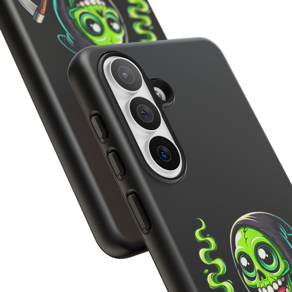 Grinning Green Reaper Phone Case