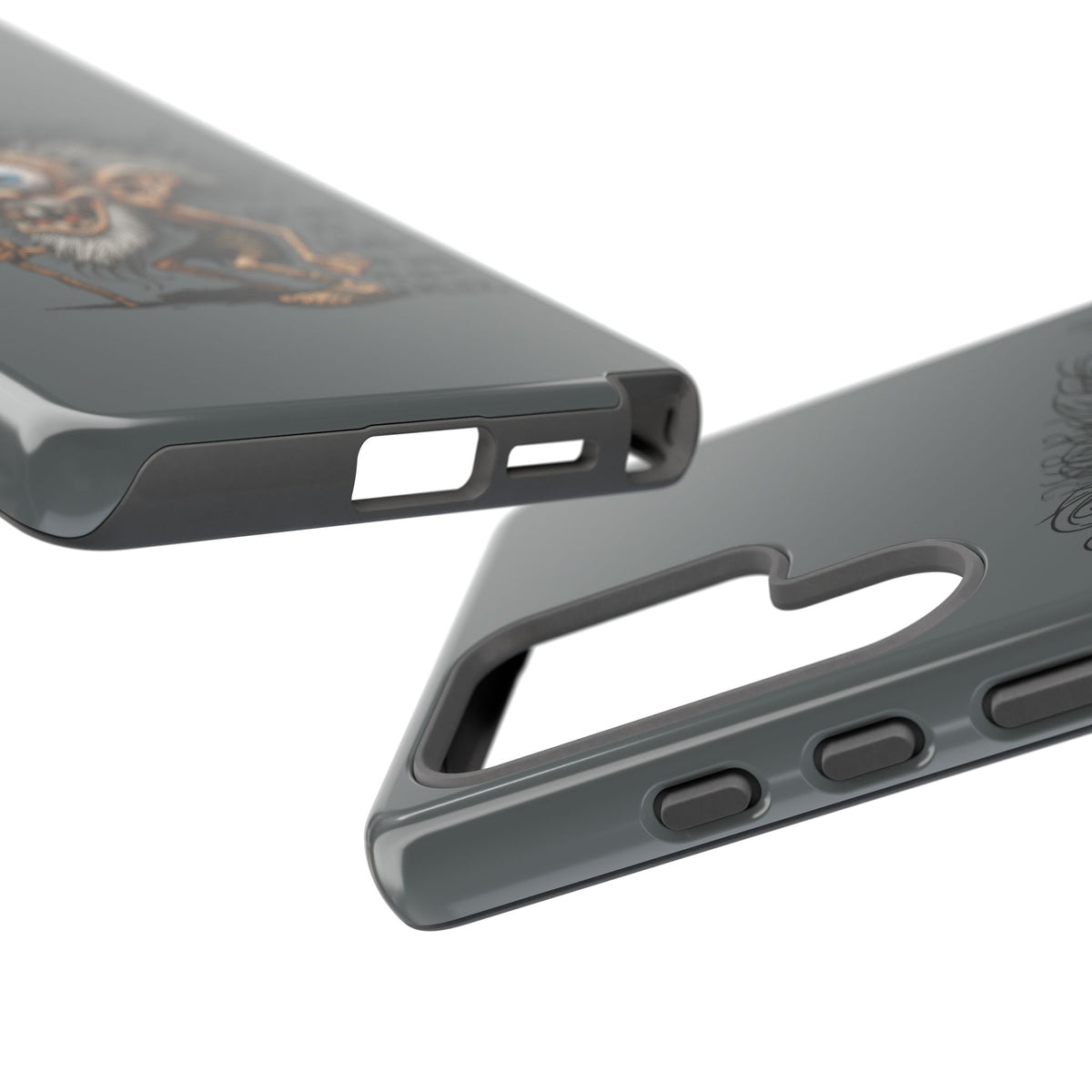 Phone Case — Funny Grumpy Troll Design: “Get Off My Lawn” Protective Cover