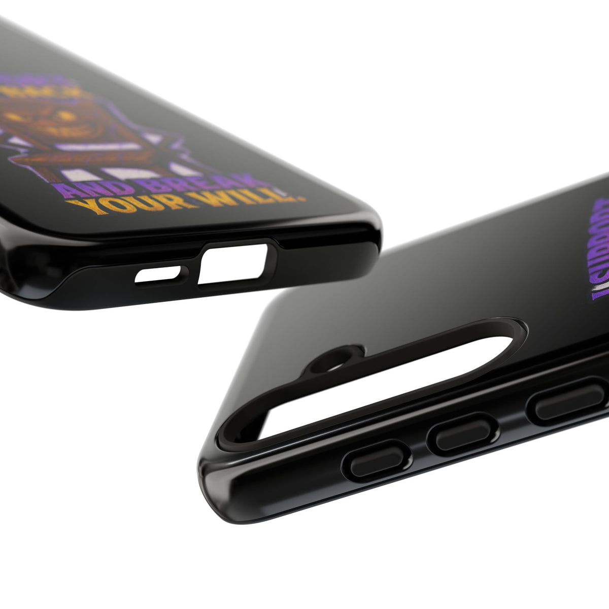 Phone Case — "I Support Your Back and Break Your Will" Funny Creepy Chair Design