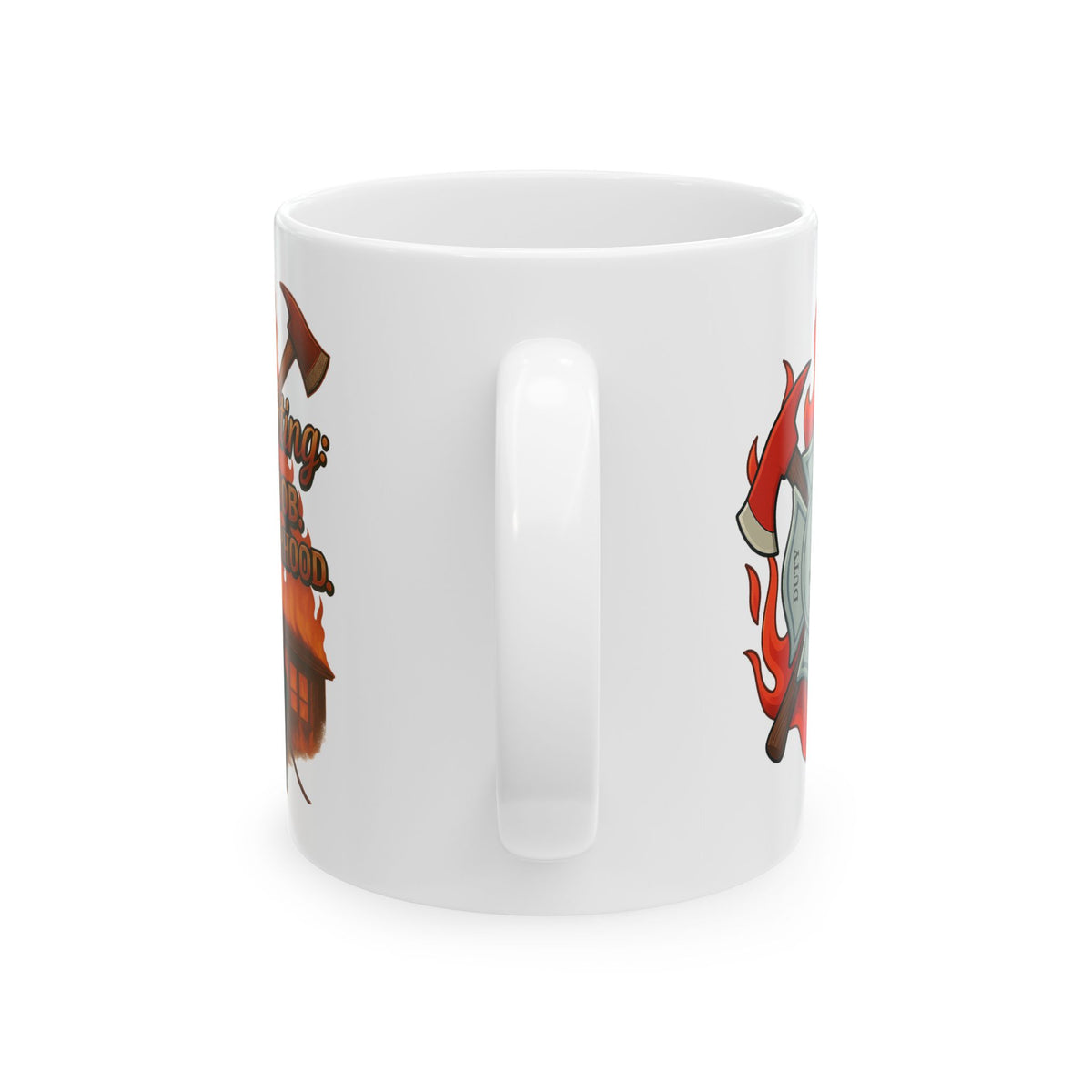 Not a Job, a Brotherhood – Firefighter Unity Mug